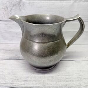 Wilton Columbia Pewter Armetale Pitcher Plough Tavern Bason 48 Ounce Water